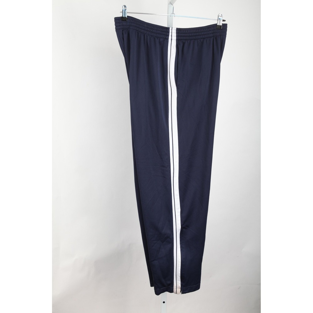Nike Basketball Pants Mens XL Navy Warm Up Track Zip Leg Tearaway Polyester - Picture 3 of 15